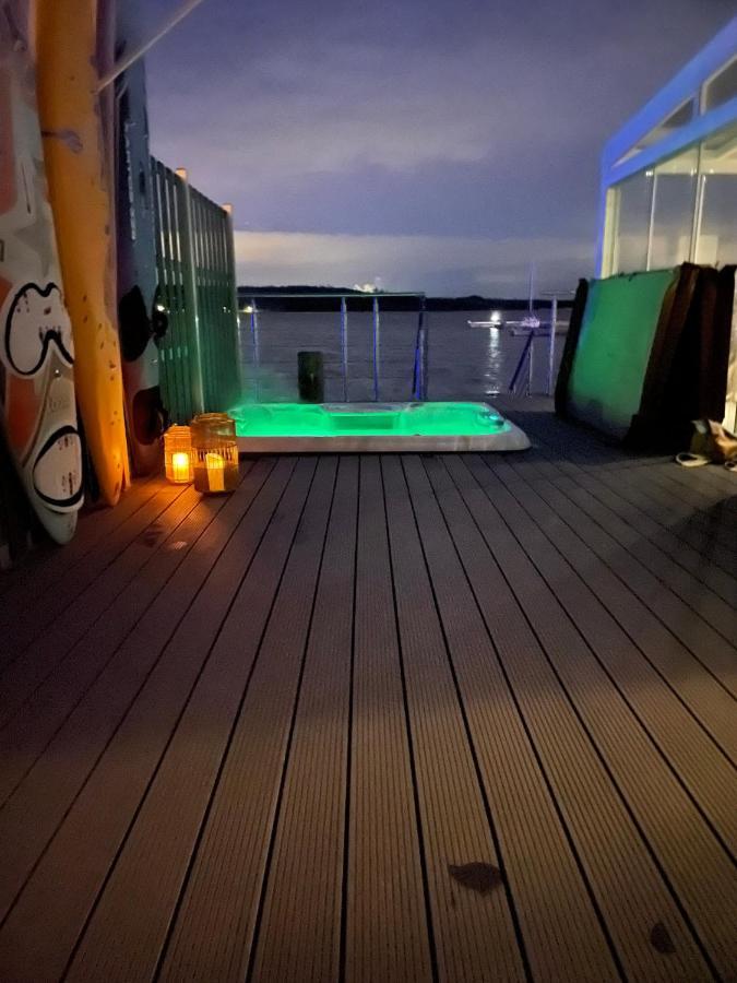 Seehaus Pippa Mit Sauna And Whirlpool Direkt Am See Mucheln 외부 사진